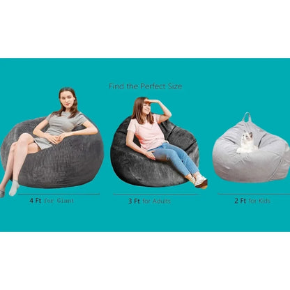 Fluffy Bean Bag Chairs